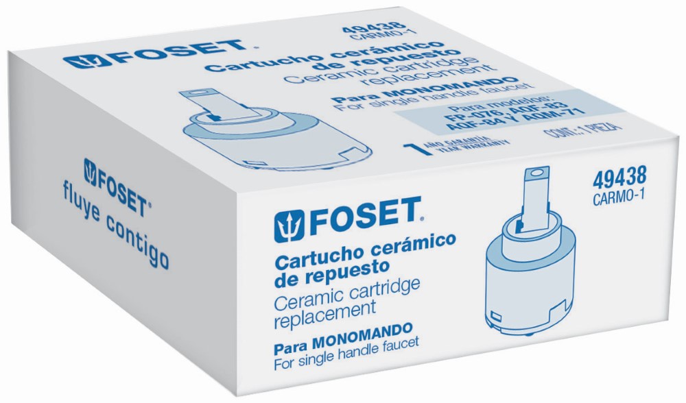 CARTUCHO MONOMANDOS RIVIERA